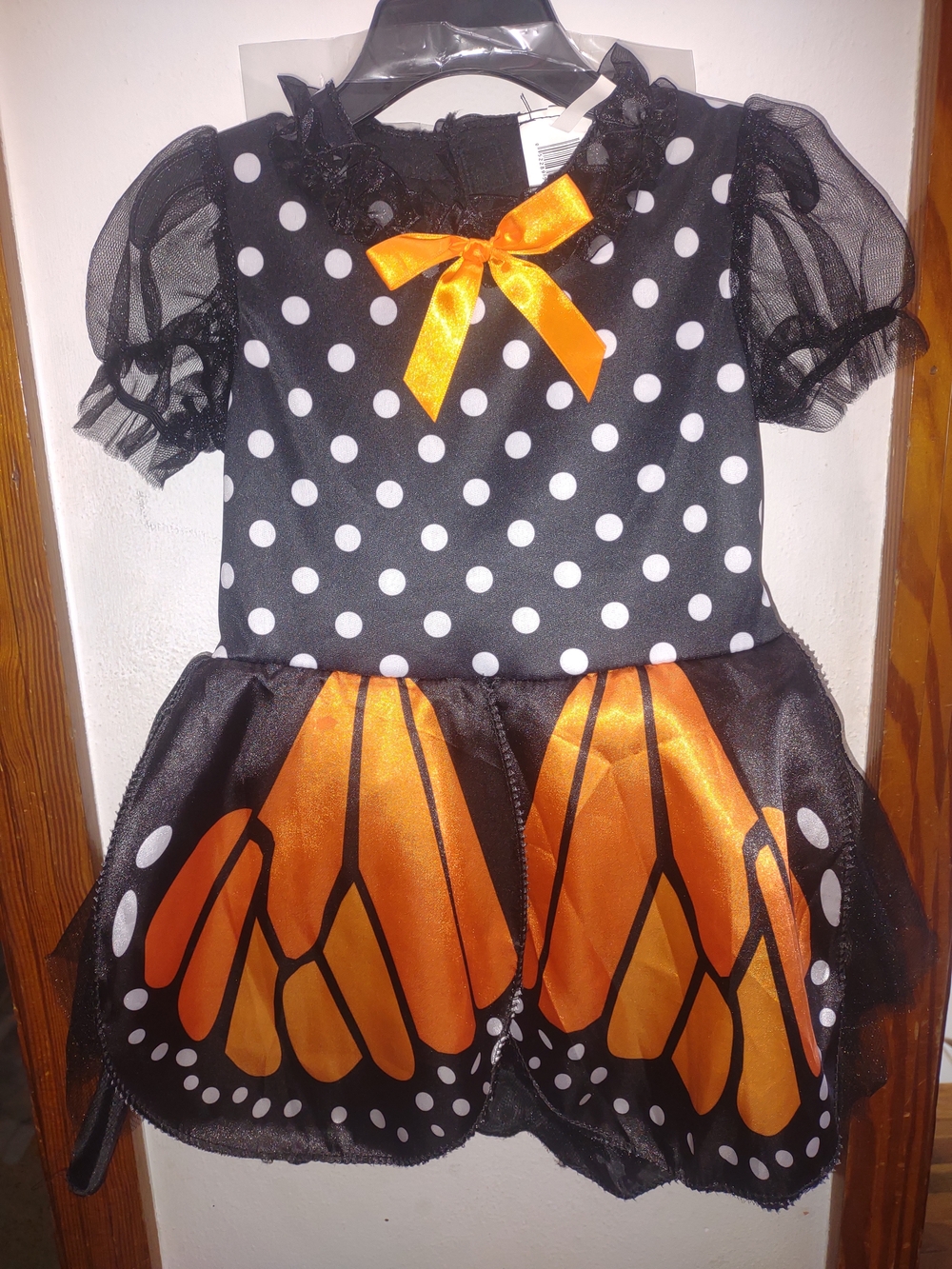 Darling Size 2T/4T Monarch Butterfly Halloween Costume or Playtime Dress Up